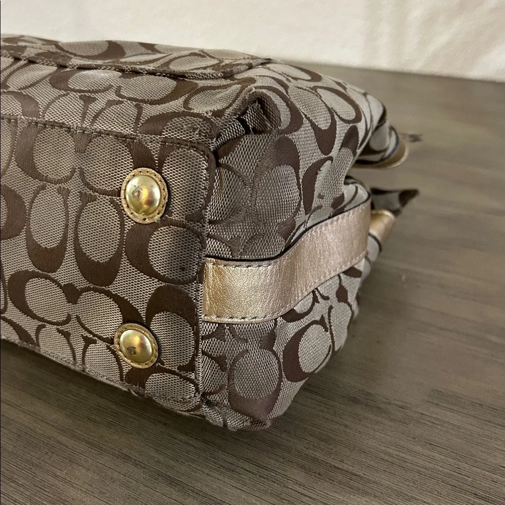 Coach Penelope Signature Large Tote Bag F14692 - Picture 6 of 12